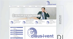 Desktop Screenshot of clausivent.de