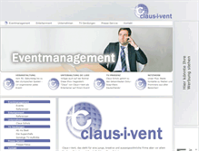 Tablet Screenshot of clausivent.de